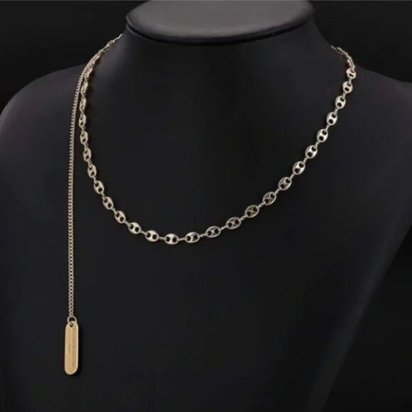 Maison Martin Margiela Jewelry - Maison Margiela Paris collection 14k gold chain link necklace